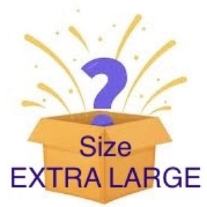 MYSTERY BOX - All Women's Size EXTRA LARGE - 13 Pieces in Total